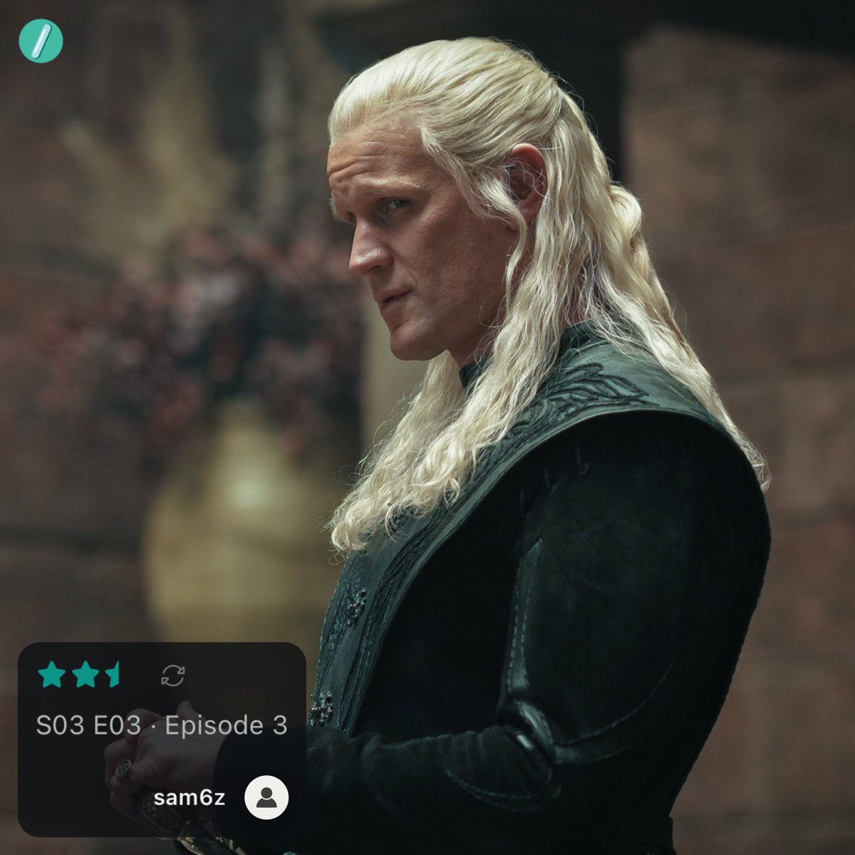 sameer6a's tweet photo. #HouseOfTheDragon 
مشاهد الحلقة اغلبها مالها داعي
والله تروح دقايق على كلام فاضي
رينيرا انها تحمل العرش العبء ثقيل عليها الصدق
حلقة تعلمك انه مو اي واحد يقدر يكون ملك على العرش
راينيرا رغم قوتها وتملكها باكثر من تنين 
تنحط بواقف صعبه ويبان عليها الخوف تماما https://t.co/nVGecLcGwU