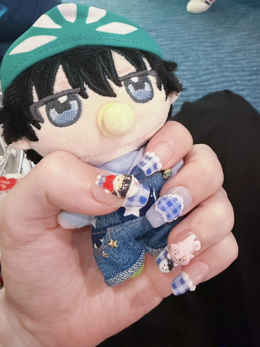 kaseiii's tweet photo. 今回テニプリ一家ネイル♡かわいいの作った·͜· ꕤ︎︎♡♡ https://t.co/aKckb1TbSB