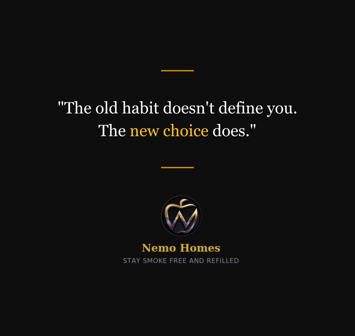 NemoHomes's tweet photo. Not a lecture. Not a countdown. Just a reminder that today counts.
Nemo Homes exists for the in-between days — the ones where you're just trying, not perfect.
What's one small win you're proud of?
🔗Link in my bio.
#vape #vapetips #ukvape https://t.co/gKN4ueJrOf