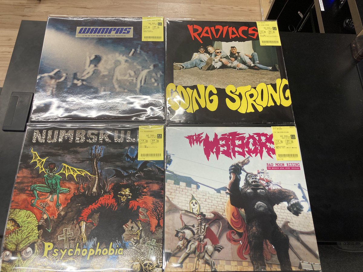 WAMPAS 、SOVIET AMERICAN REPUBLIC、JEKILLSなど！ 各国の稀少な