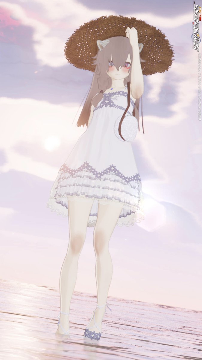 aroma_momiji's tweet photo. 🐈‍⬛⸒⸒⸒⸒🐾夏はすぐソコ

#PSO2NSG_SS https://t.co/HiVtzn54vi