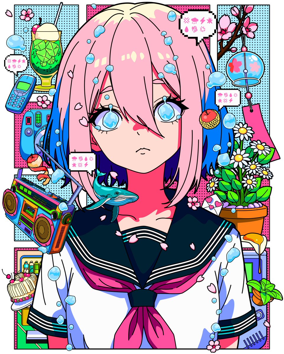 PortfolioDay 明日は #七夕 イラスト投稿します✨