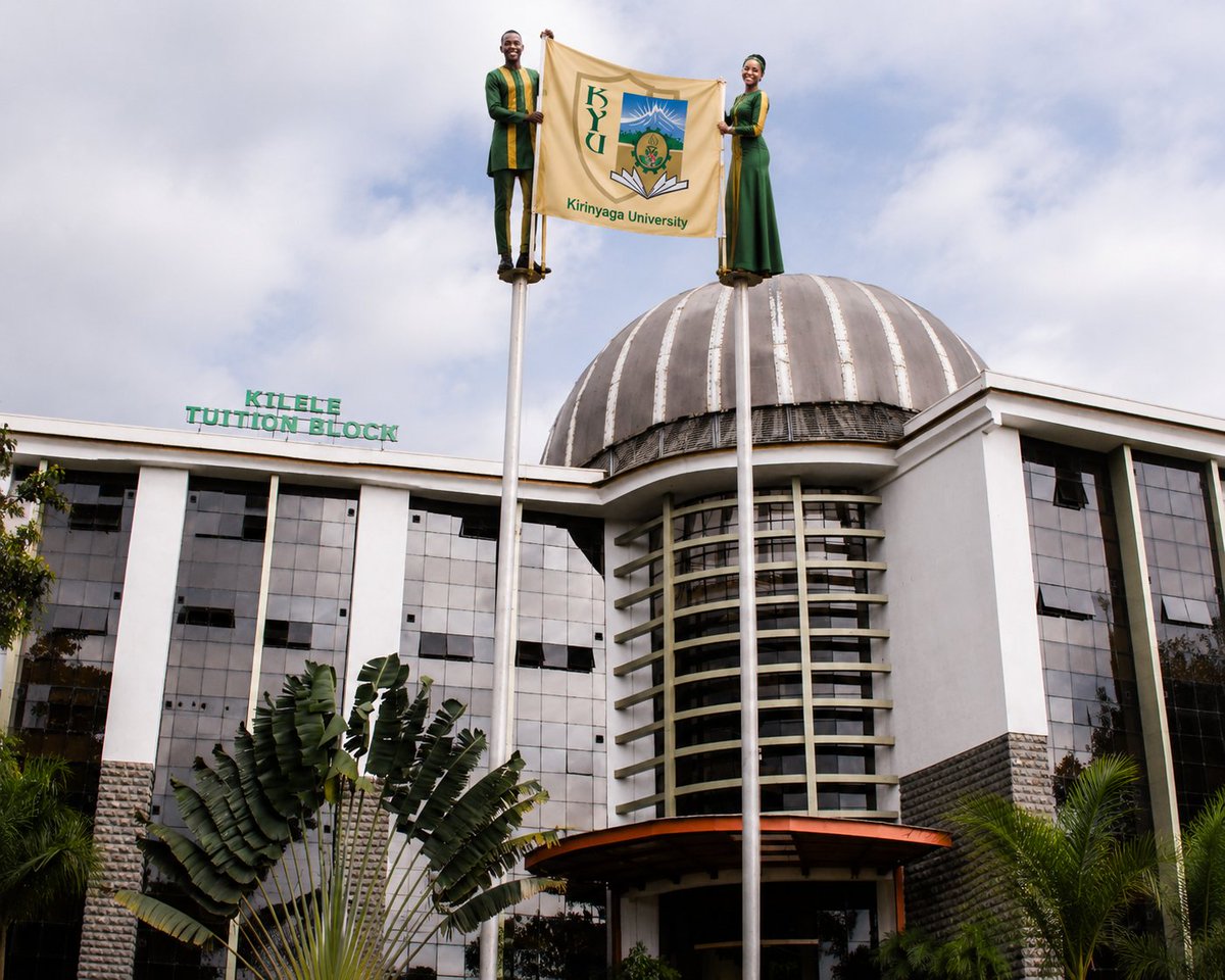 KyUniversity's tweet photo. Welcome to Kirinyaga University, where Innovation meets Excellence!
September Intake is ongoing. Enrol today!
📷 Apply online: https://t.co/0c0gKodQnE
📷 Download the application form from https://t.co/ZB2kJUFlBD
📷 Or pick up a form at the University reception https://t.co/jKdghyAAdd