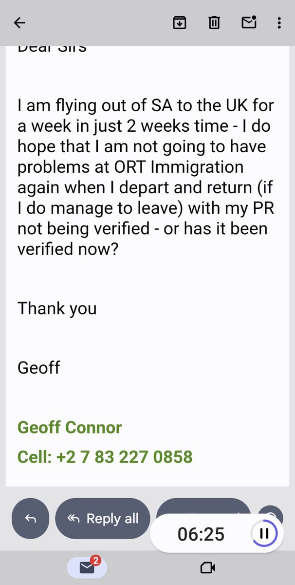 Ray_6007's tweet photo. @Leon_Schreib #DHAINEFFICIENCY#
Dear Minister, i attach an email which Mr Connor has sent to your officials since 2025, and to date they cannot give a response on whether his PRP is verified. Do they actually know who can confirm as they seem clueless. https://t.co/bzf1YzECj3