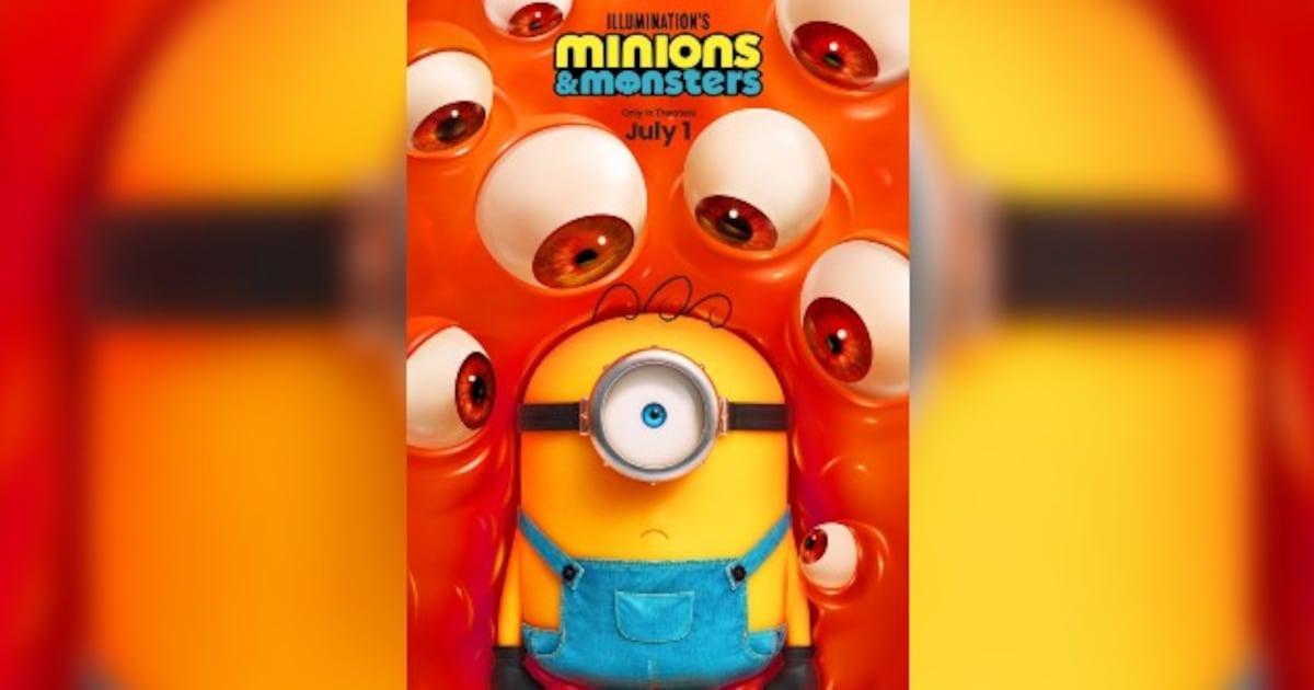 1061BLI's tweet photo. Red, white, blue and yellow: 'Minions &amp; Monsters' #1 at July Fourth box office https://t.co/vz7wqUsE8u https://t.co/jroOdKyDll