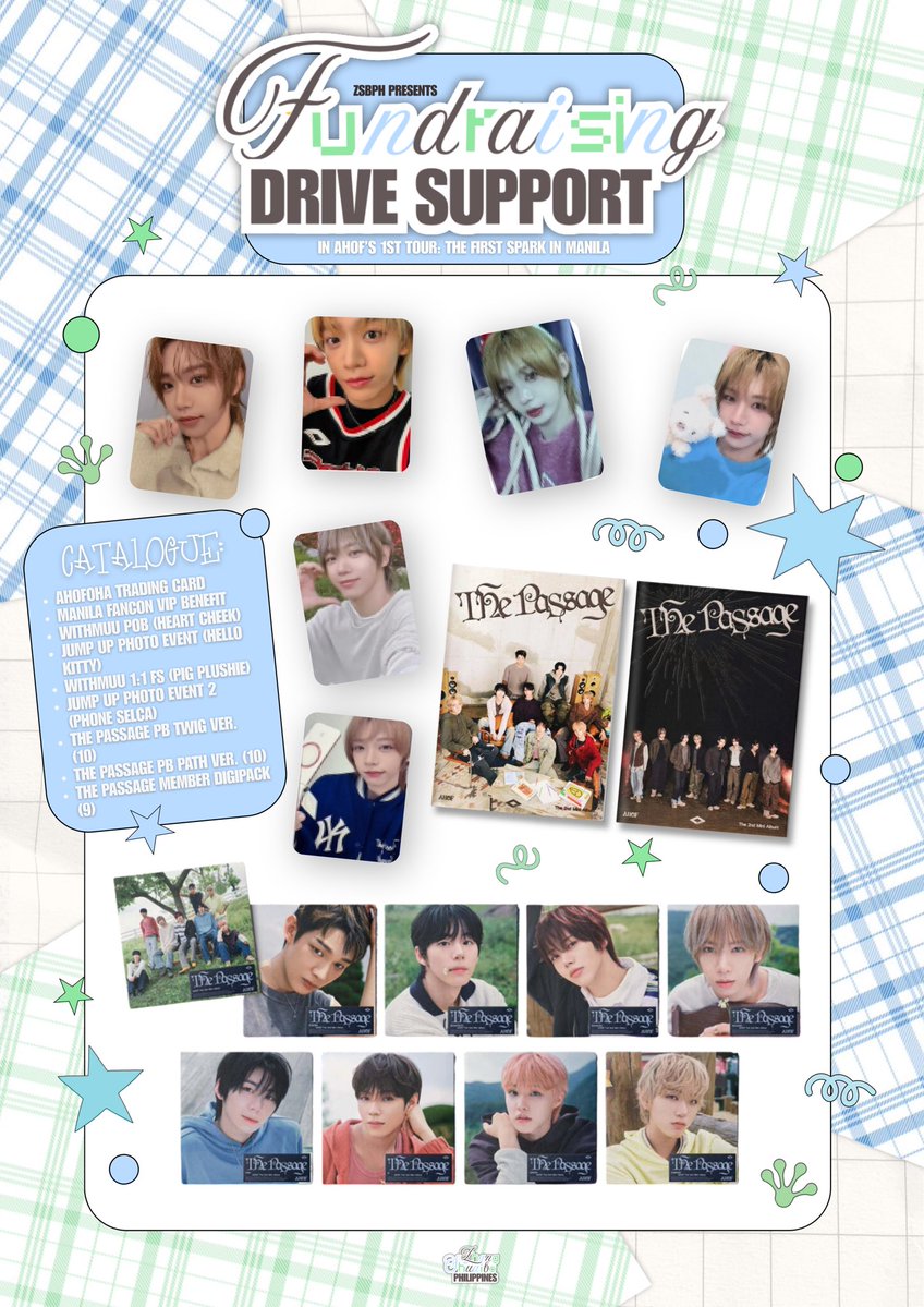 zhangshuaiboph's tweet photo. 📢 Fundraising for the Upcoming AHOF TOUR 

Hello, everyone!

We're selling albums and photocards (PCs), and 100% of the proceeds will go directly to our fan support fund for the upcoming AHOF TOUR.

Every purchase helps us prepare meaningful fan projects to show our love and support for Zhang Shuaibo. Thank you for being part of this journey with us!

Please check alt tab for the price list and available items.

If you'd like to support but don't wish to purchase, you can also donate directly using the details below:

Donate here:
🖇️https://t.co/m0PURmeoxF
Transparency Report:
🖇️https://t.co/47skDhq5cY

Every contribution, big or small, means so much to us. Thank you for helping us make this fan support project possible!

— Zhang Shuaibo PH 💚