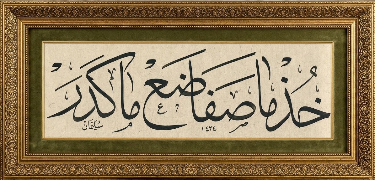 ladivinapoesia's tweet photo. “duru olanı al
bulanık olanı bırak.”

(Huz mâ safâ da' mâ keder) https://t.co/uNuNGg8pBq