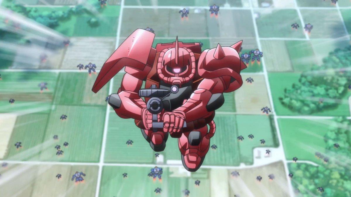 keroro_anime's tweet photo. /⋰
『新劇場版☆ケロロ軍曹』🐸
 　   　　    ×
『機動戦士ガンダム』コラボ
  場面写真も公開👀
\⋱

昨日はTHE GUNDAM BASE TOKYOへ
お邪魔してきたであります🐸

初の正式コラボを果たした
『機動戦士ガンダム』から
ガンダムとシャア専用ザクが登場！？

ぜひ映画館で観てほしいであります！🍿

『新劇場版 #ケロロ軍曹』
大ヒット上映中📢´-

#令和はケロロ元年