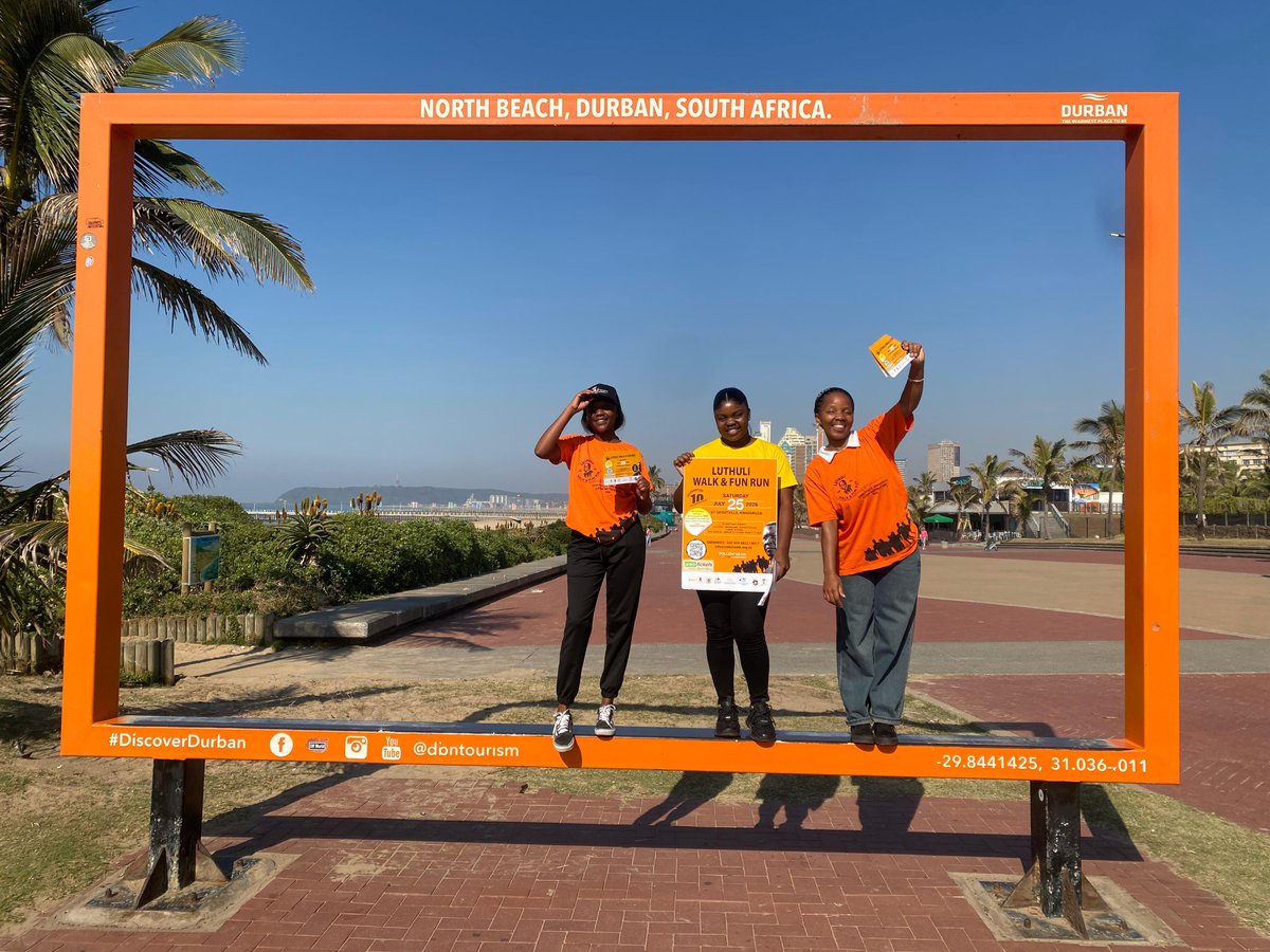 LuthuliWalk2019's tweet photo. DURBAN, IT’S YOUR TURN! 🚶🏽‍♂️🏃🏽‍♀️ The Luthuli Walk &amp; Fun Run promoters are in your city today, bringing the energy, heritage and excitement of the 10th Anniversary edition. Register, engage, and be part of history. See you on the route! #LuthuliWalk2026 https://t.co/oCt1pEU3xF