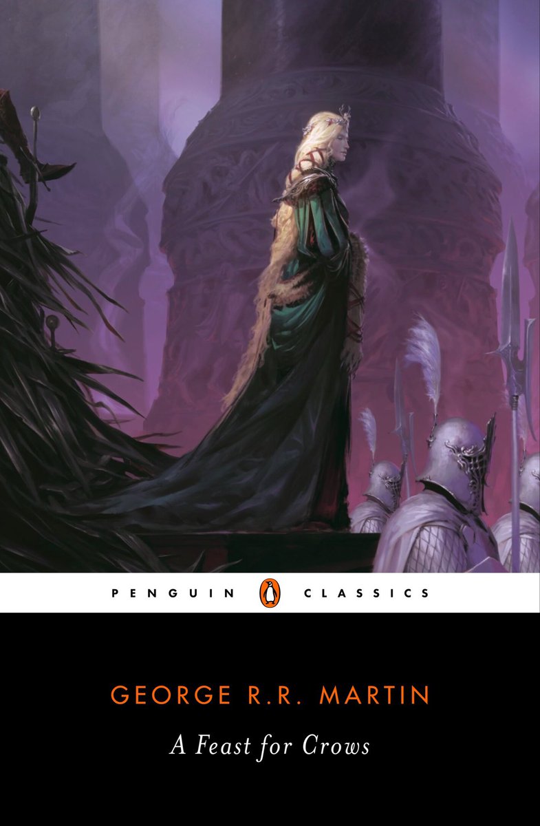 cerseistrap's tweet photo. #rereading: the lesbian bible (a feast for crows) https://t.co/9XmkN06KT0