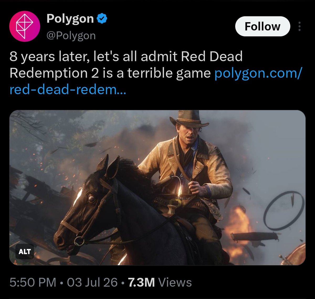 RohanKarMooN's tweet photo. Rent's due over at Polygon's HQ https://t.co/PUOSukQh8N