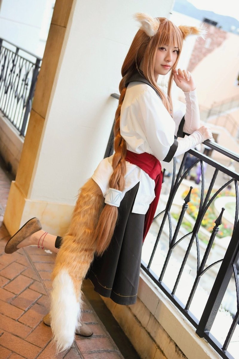 hinagi_0324's tweet photo. 【Cosplay/コスプレ】
     狼と香辛料/ホロ

「わっちはぬしと旅がしたい。
                                                      ダメかや？」
                                  
Photo by @la_cluster さん
 #ラグコス2026 https://t.co/b1nVAeCkC7