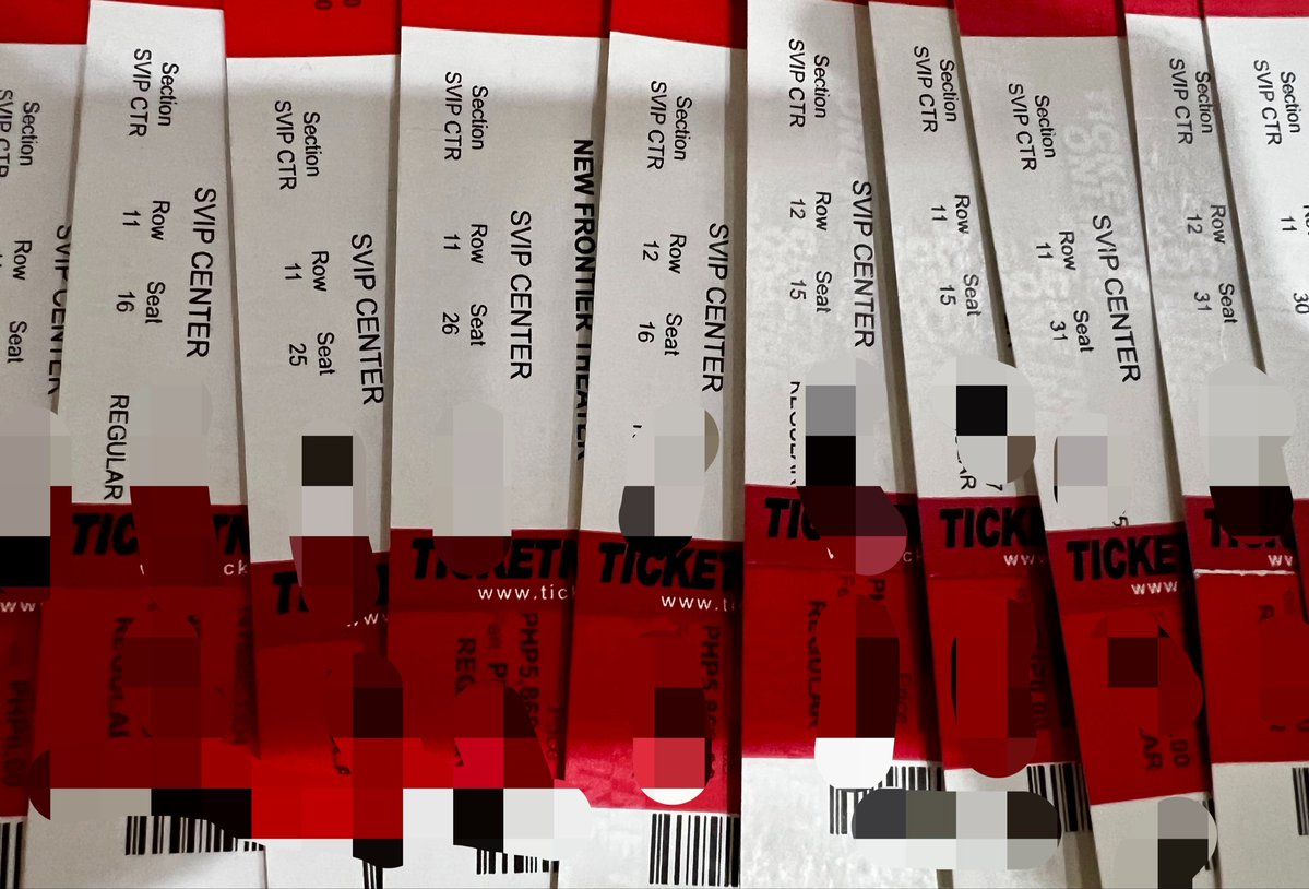Tommy11121314's tweet photo. Additional 12 SVIP Center Tickets for Dustbia Fancon from @DYUniverseOFC. Para lang makita namin na soldout na yung SVIP Center sa site. 

#DustinYu https://t.co/wlIO1aO7ay