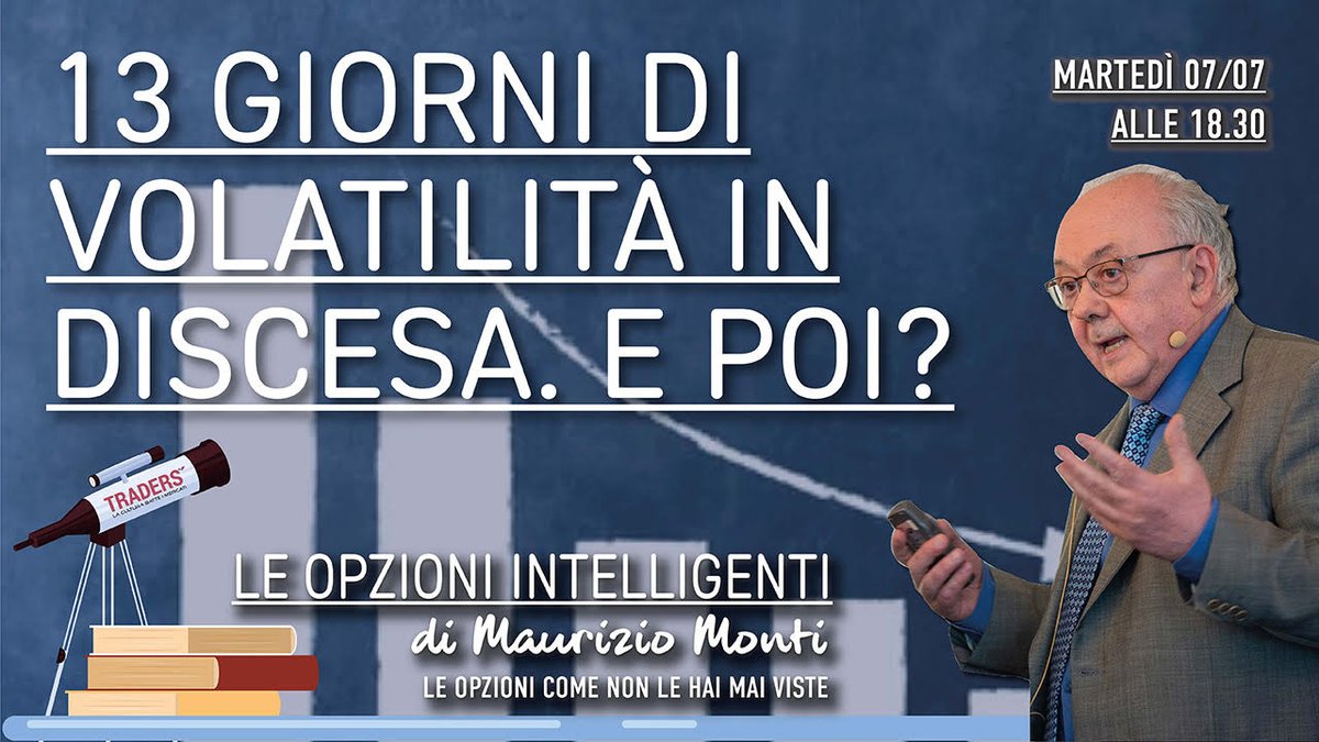 TradersMagIta's tweet photo. Settimana ricca di contenuti.
Volatilità in discesa: Luglio statisticamente forte.
Dentro il Portafoglio.
Il Collar di JPMorgan.

Tre appuntamenti per preparare il trimestre caldo delle borse.

#SP500 #VIX #trading https://t.co/c9fiUUEP3i