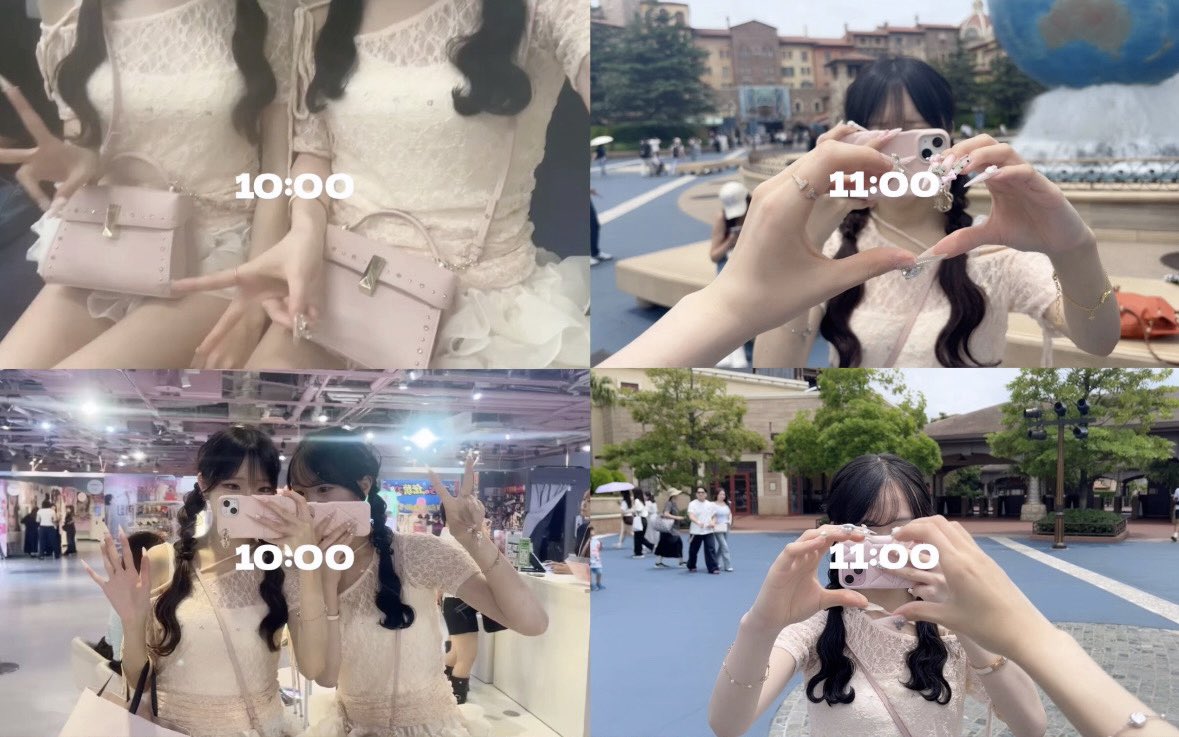 _mklvely's tweet photo. ディズニーsetlog大天才すぎ₍  .  ̫. ₎◞🪽🎀 https://t.co/99ES80MGRA