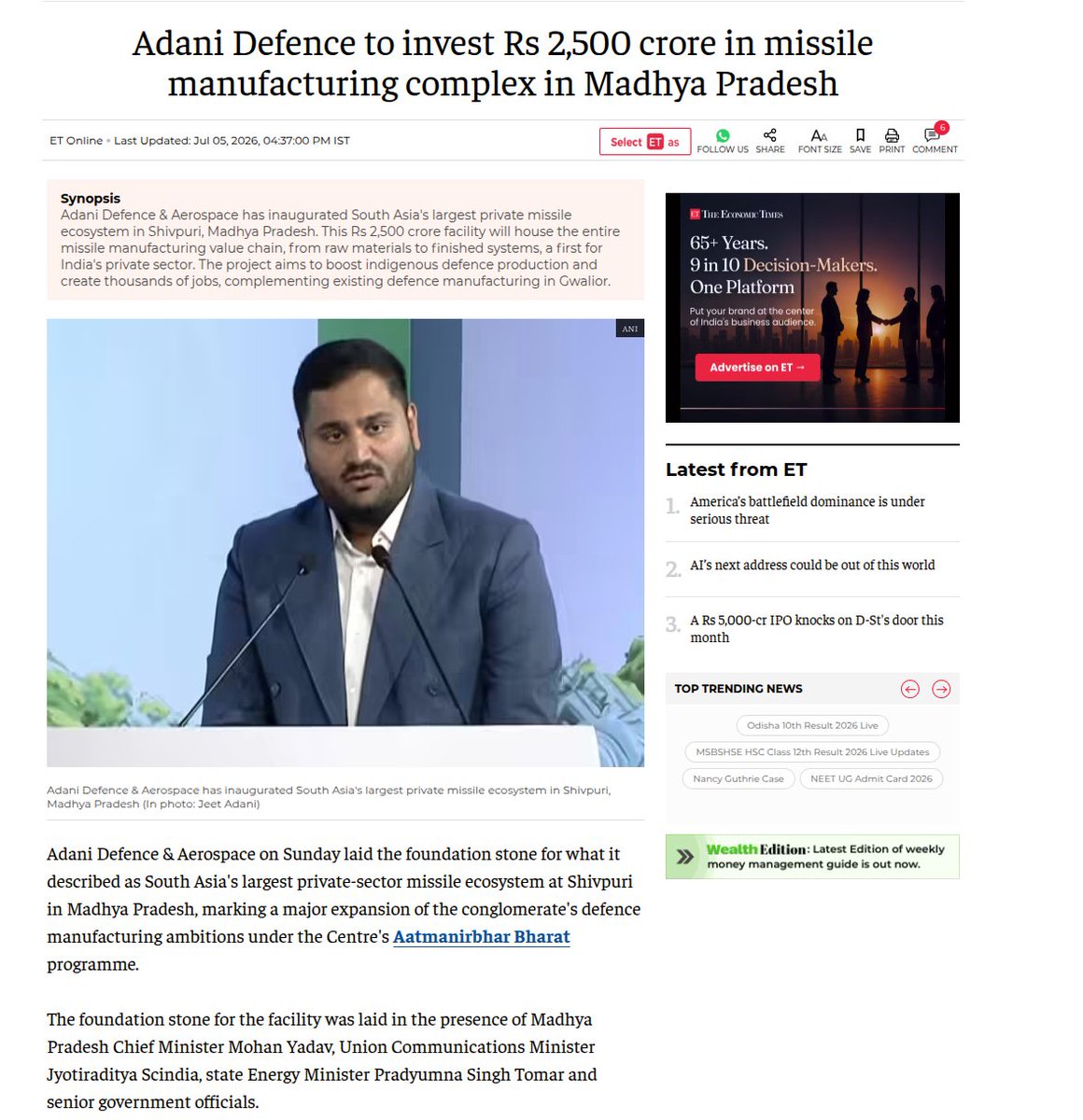JaidevJamwal's tweet photo. Most likely Israeli missiles.
Assembled in India.
By Adani.

Peak outrage material for the lunatic left jamaat and a few others.😆
https://t.co/ZX6p703Jog https://t.co/DWYMNmCzEs