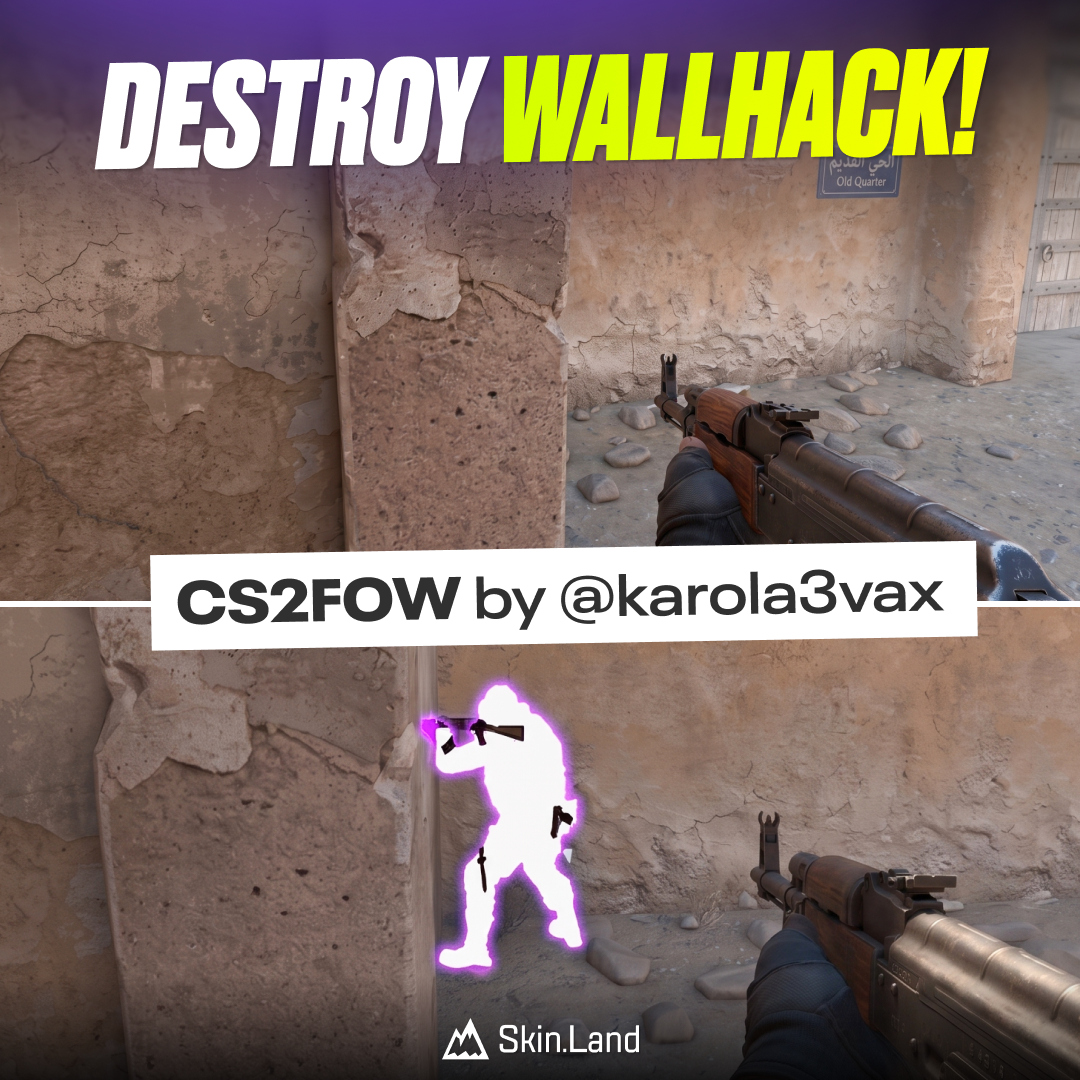 SkinLand_market's tweet photo. A developer on Reddit built a server-side anti-cheat that completely breaks ESP and radar hacks!

The server simply stops sending enemy coordinates to your PC while they are behind walls, leaving cheats with absolutely zero data to render. It flawlessly handles footstep sounds and pre-loads player models before they swing corners to prevent pop-ins.

Since your PC doesn't have to process hidden enemies, you actually get a 20-30% FPS boost!

Valve, take notes and add this to the game!👇