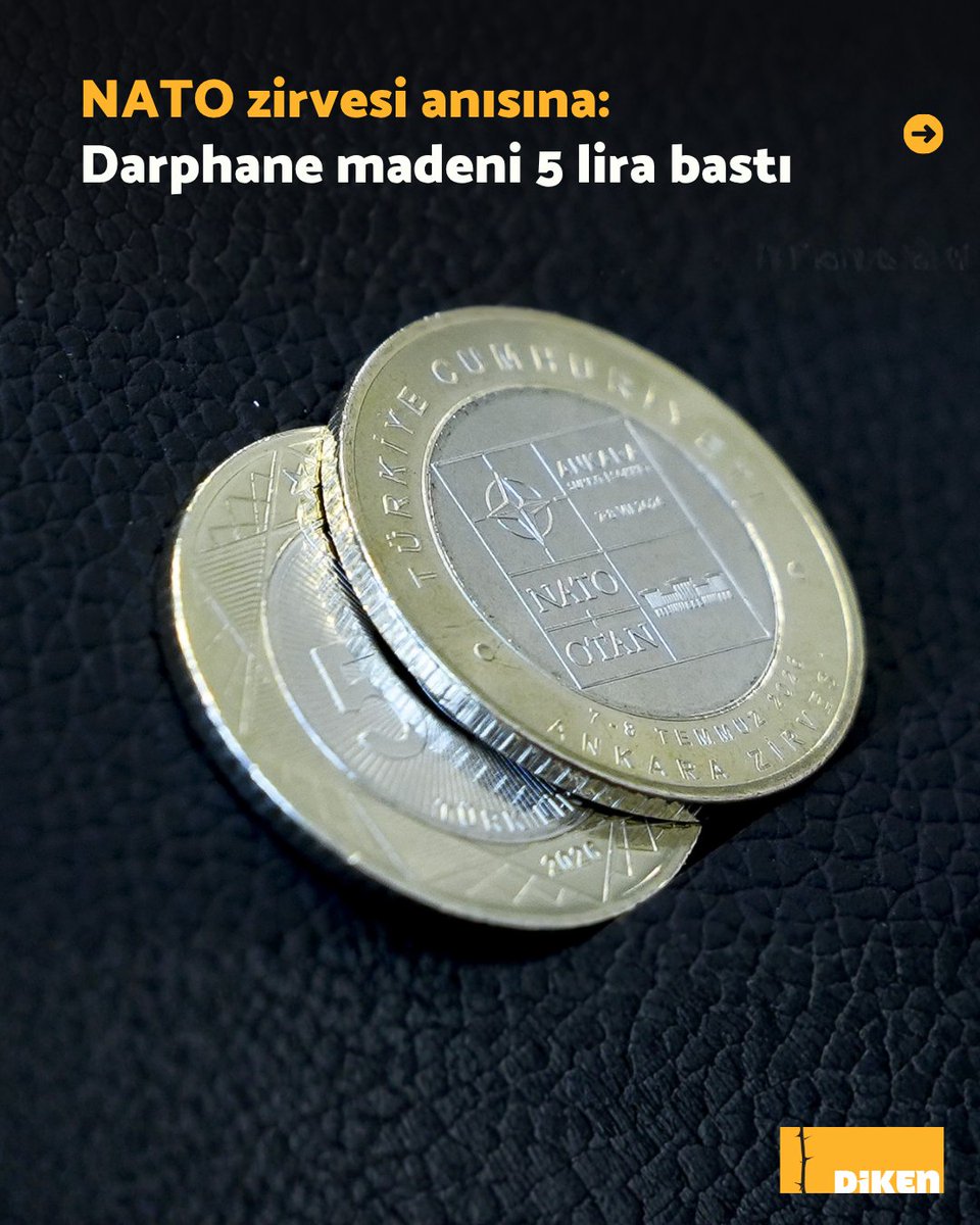 NATO Zirvesi Anısına Darphane'den Özel 5 Lira Baskısı