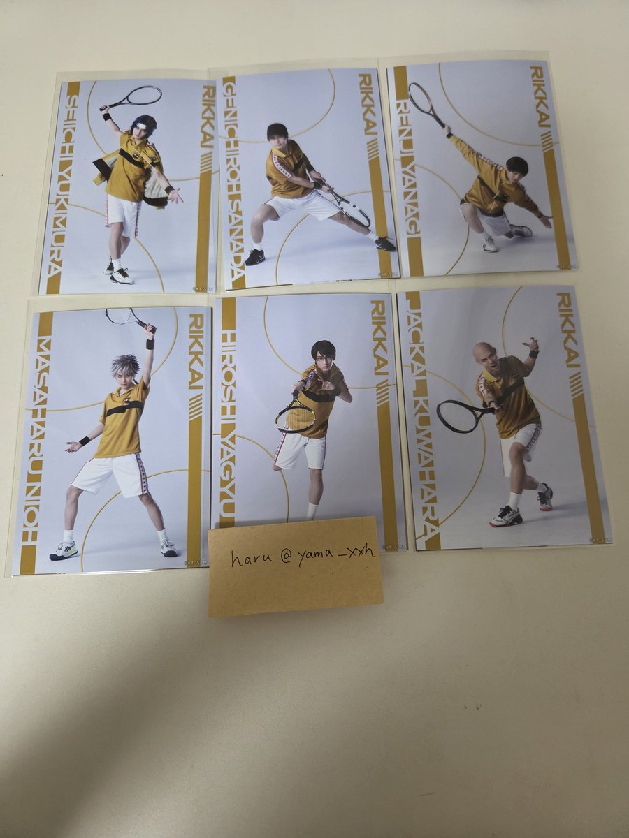 yama_xxh's tweet photo. 【交換/譲渡】 ミュージカルテニスの王子様 テニミュ 全立 前編 ランブロ レンチキュラーカード

譲⇒画像参照

求⇒定価(+送料) 又は 丸井(身内分)

🐑個ブロはセットを購入したため出してます
纏めての方優先
7/12会場手渡し、郵送
お気軽にお声がけください https://t.co/MJ0mmcgyiT