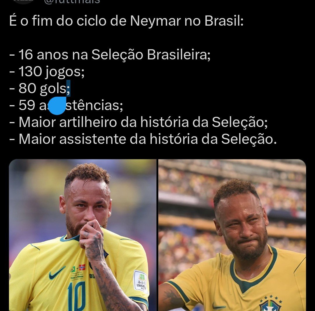 mundoparaleloxi's tweet photo. @galvaobueno Menino Ney entrou para a história... 
😎😎😎🇧🇷🇧🇷🇧🇷 Um dos maiores de todos os tempos... https://t.co/cq5NLfghpY