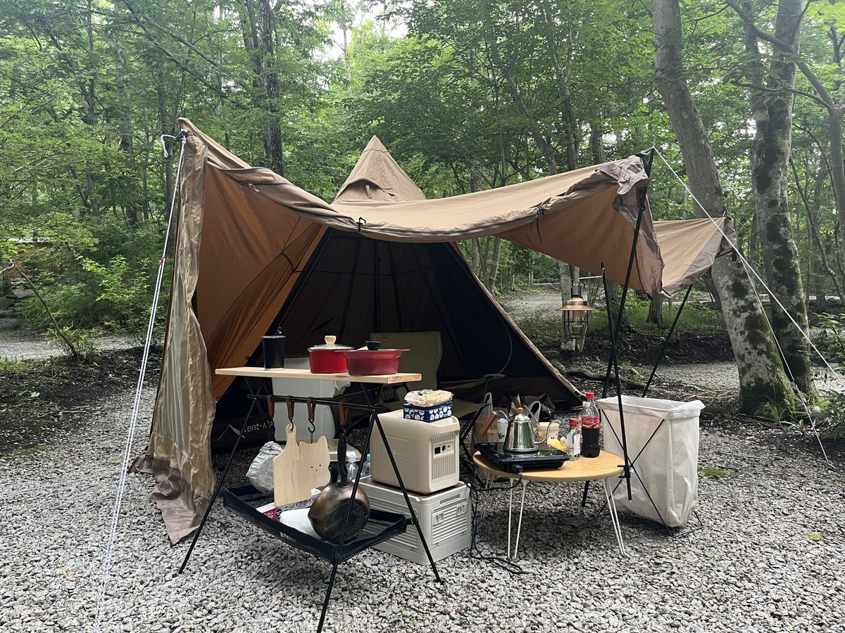 HUSTLER150210's tweet photo. ACNあぶくまキャンプランド最高でした！🏕️施設も地面も整備されてて人も優しくほんとに過ごしやすかった、、ありがとうございました✨ https://t.co/3WZbW1nJE5