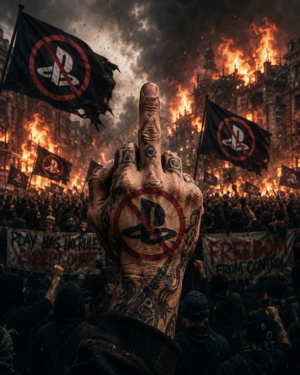 KtmKostas's tweet photo. For 5 days now you have remained silent... No matter how long you wait... Whatever you do, you will find us standing in your way, demanding what is rightfully ours!! Ownership!!
#NotBuyingAnyOtherPSGame #NotBuyingPS6 #FuckDigitalOnly https://t.co/rHfCDWbzwG