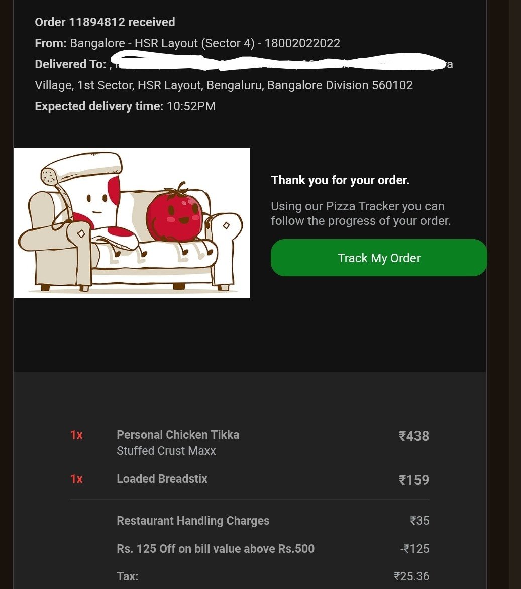 asdaque_rehan's tweet photo. @PizzaHutIN @pizzahut @PizzaHutIN @jagograhakjago
I placed an ordr on 3rd July but haven't received my order.
I was unable to reach out to cust. care. Today I reached out and they told I ll receive a call back.
Not received refund nor my order
What kind of theft have u started? https://t.co/0B3Jyb5KMN