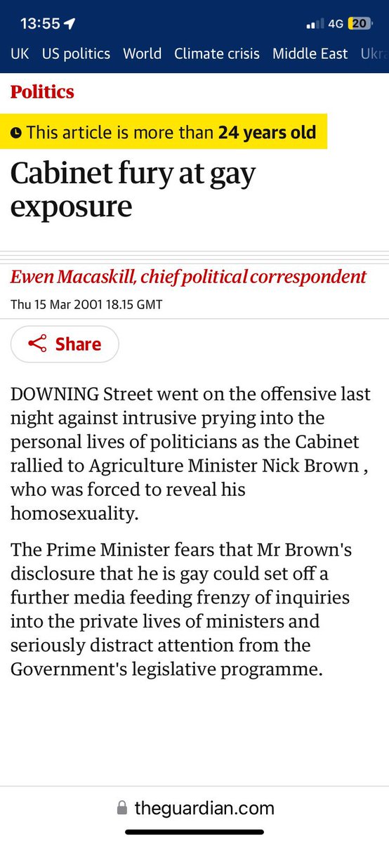rodgershimself's tweet photo. @ghost_wales Nick Brown you say… They were furious I tell ya. Why are they all so silent about what’s happened? When I first saw this headline I thought they were talking about Chris Bryant.🤣🤣 https://t.co/nVhdOSlwT0