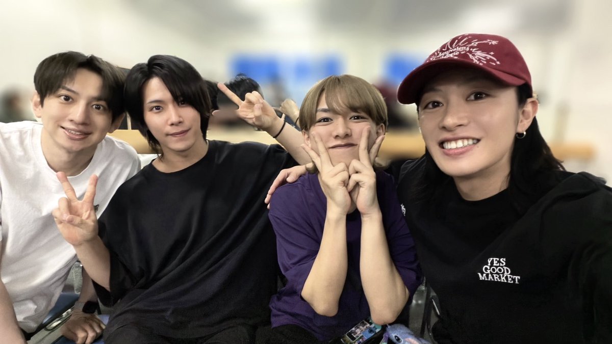 rinpkninja's tweet photo. #忍ゲキ 稽古合流！！

たくさん写真撮ってもらいました！！

いっぱい笑顔になれる楽しい現場です！！

本番に向けて頑張ります！！ https://t.co/kHThBSlkwg