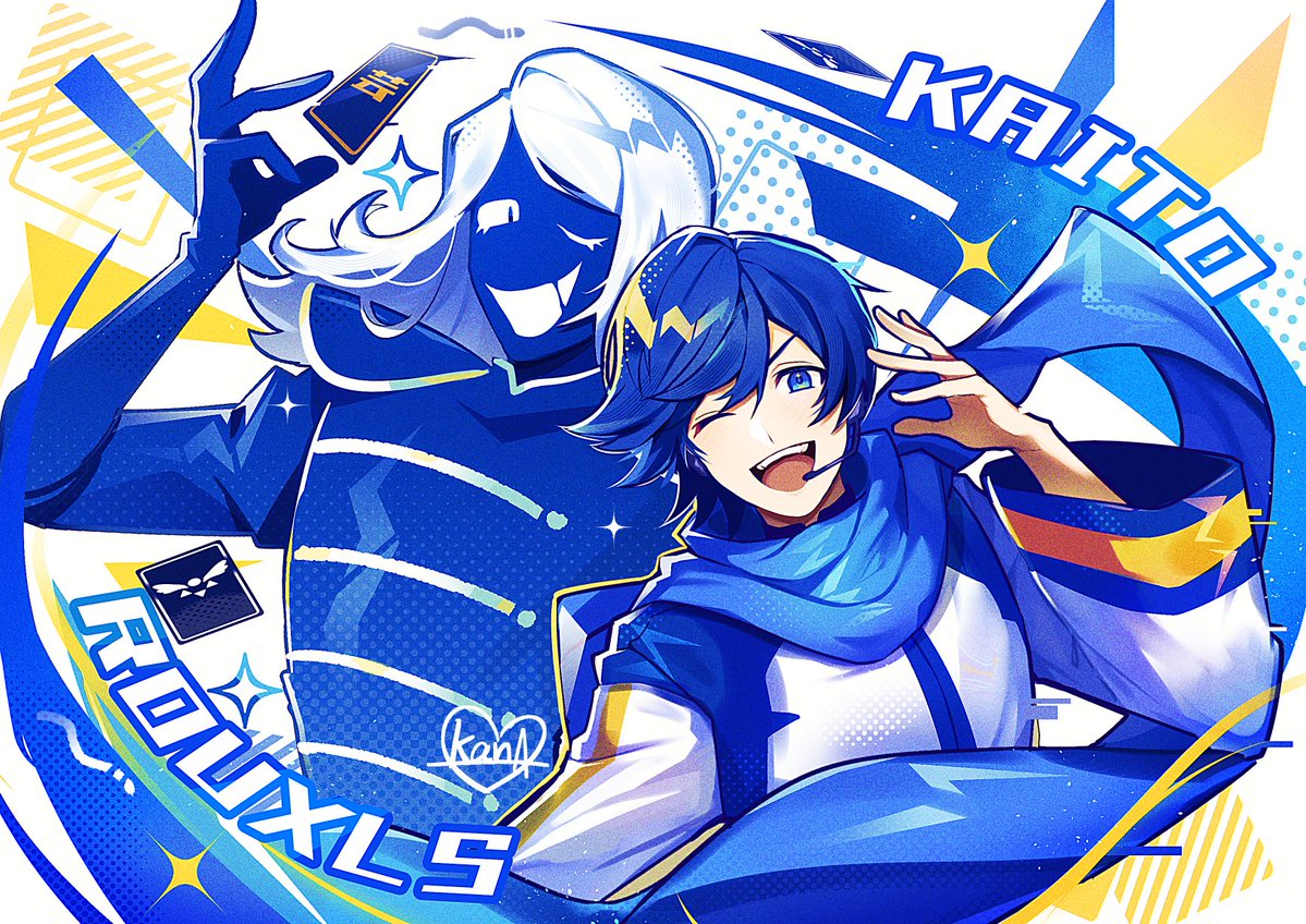 23_kana_89's tweet photo. KAITO兄さんとルールノーさん～🧩🍨 https://t.co/IFItdebUO2