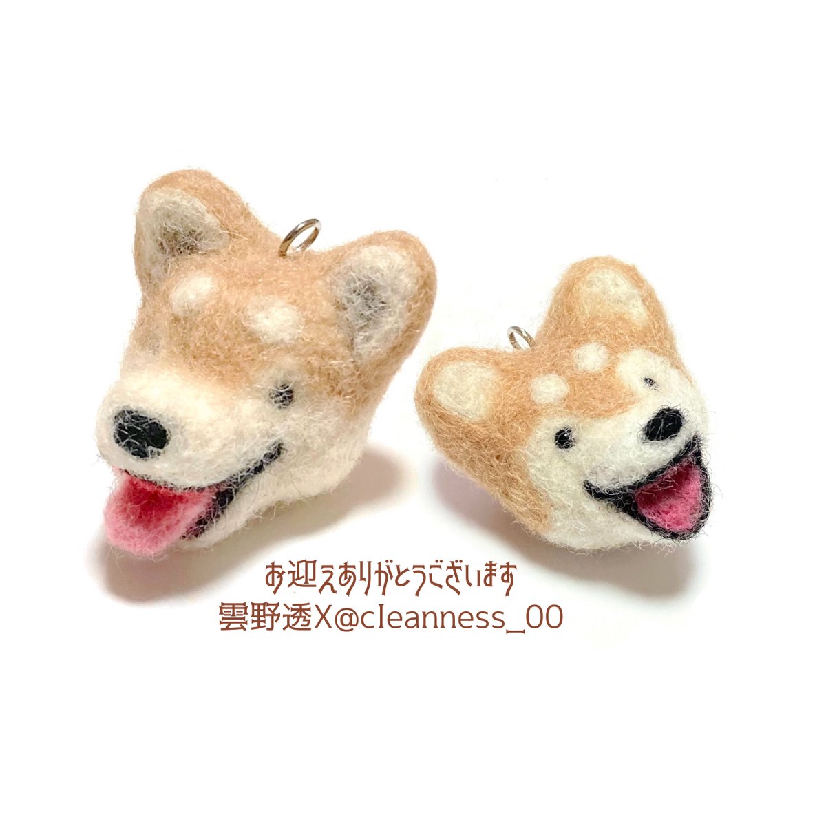 ハンドメイドイベント手伝ってました！ 柴犬の羊毛フェルトお迎え