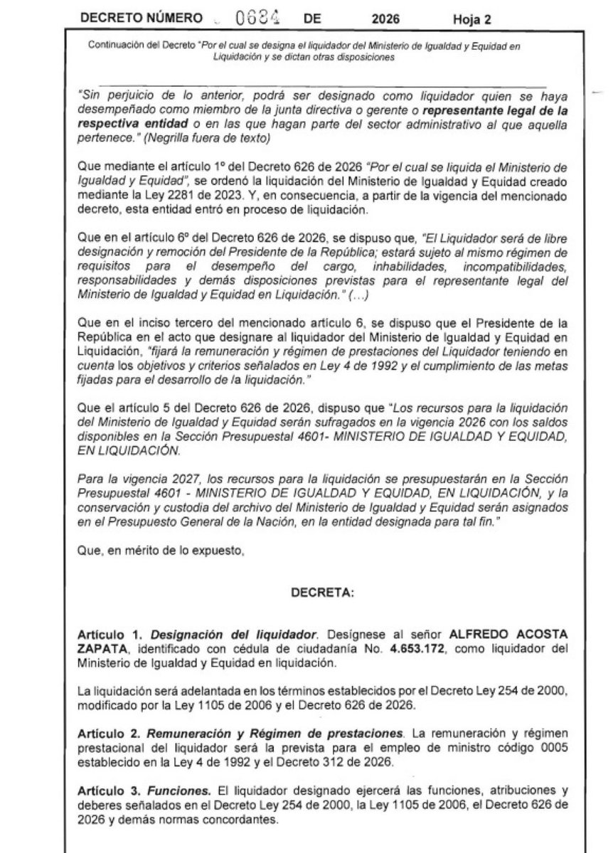 JorgeECastilloL's tweet photo. #Liquidado el “Ministerio de la Igualdad”.
Con los 2,5 billones derrochados, se pudieron haber construido 12.000 viviendas  VIS para colombianos de verdad.
Pero al gobierno Petro @petrogustavo no le importó. Priorizaron burocracia, viceministerios y discriminación positiva.
Pura ideología sobre las necesidades del pueblo.