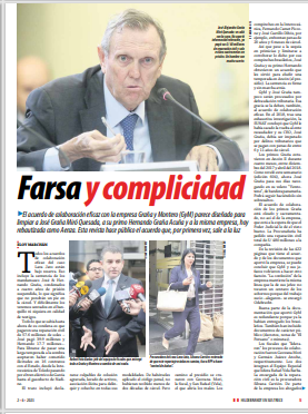 rgalarreta's tweet photo. @larepublica_pe Todos sabemos que caso Gasoducto no tiene sustento, porque no hubo colaboración de Jorge Barata, quien siempre negó sobornos a funcionarios. Por eso, la Fiscalía recurrió a los Graña Miró Quesada para le inventen una colaboración eficaz trucha. Llevan 9 años en una farsa de caso. https://t.co/oclkT7YvZc
