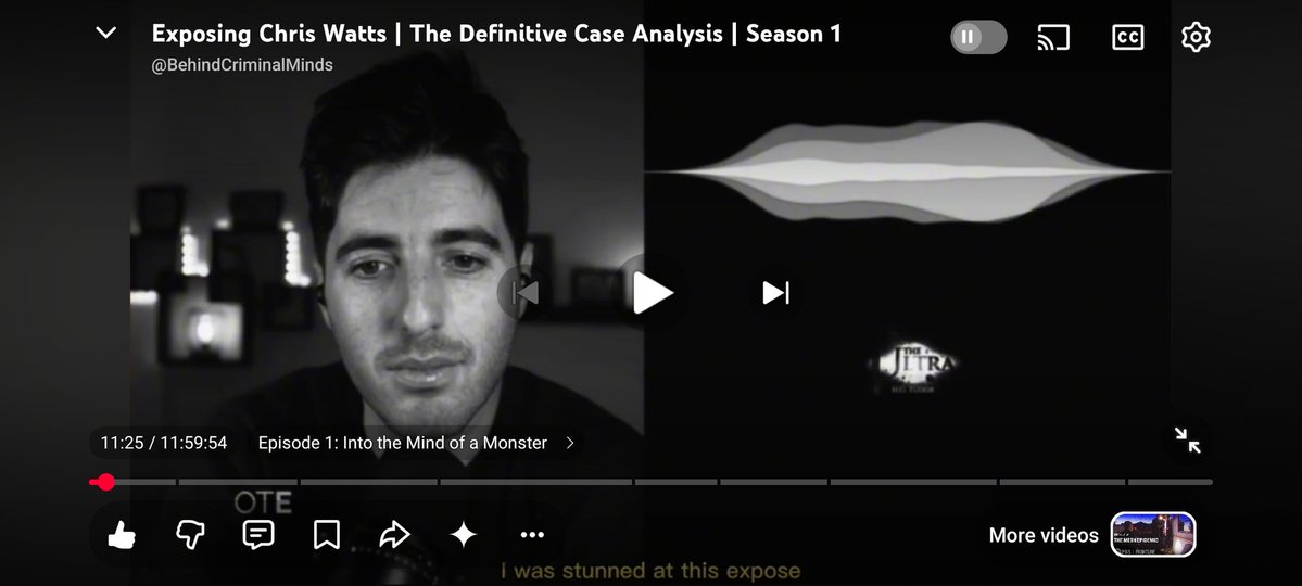 MattWinacott's tweet photo. https://t.co/ISXG0TyhbI @HGTudorKTN  your work was featured on this channel, Behind Criminal Minds, with many compliments of your analysis of Narcissism and Psychopathy. It helped him understand Chris Watts more along with your analysis of Chris Watts. https://t.co/YxPJlf3xwj