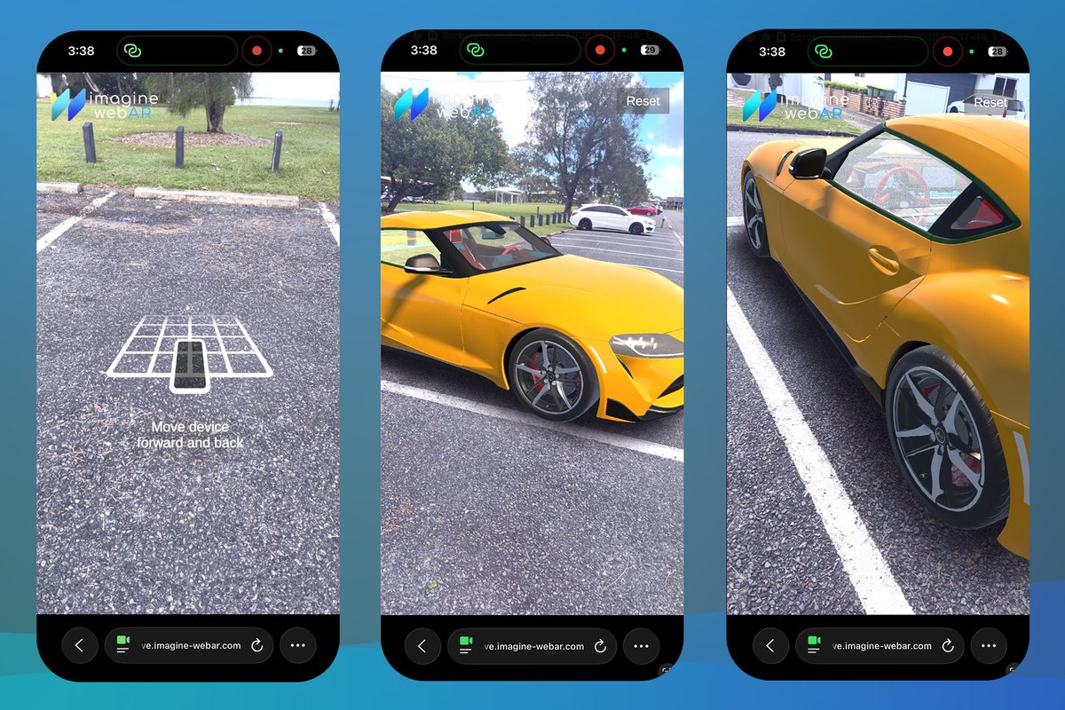 ImagineWebAR's tweet photo. WorldTracker V8 is up! https://t.co/zUK94S9Bh0

• WTV8 can integrate with 8th Wall's XR Engine
• Unlike WT-Classic’s scale-as-depth approach, this plugin enables full X, Y, and Z axis movement.
• Supports both Responsive and Absolute scale
• Let's you create better AR portals https://t.co/pzADxTTiSK