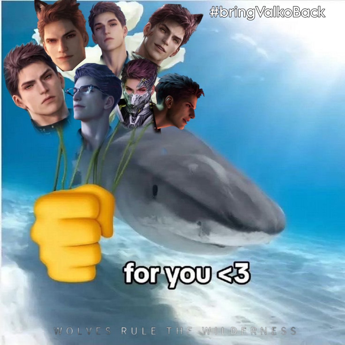 pasta84643716's tweet photo. LETS GO GO GO GO!! KEEP ON POSTING GIRLS! DO NOT LET THE MOMENTUM DIE!
#Valko #JusticeForValko #恋与深空 #敖尹 #LoveAndDeepspace #LADS #BringValkoBack #SaveValko #BringBackValko #LADSValkoReturn https://t.co/1mtvwBOAhp