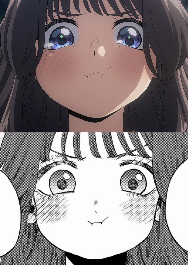 Kokoro_Shoyo's tweet photo. Anime vs Mangá https://t.co/1H5jcFRpRR