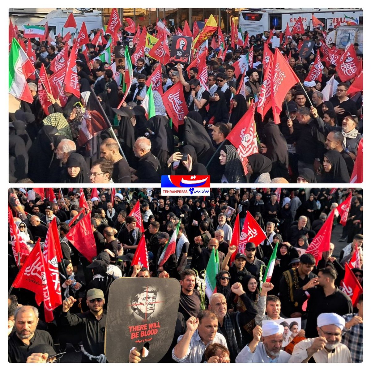 MKokab575's tweet photo. چهارراه ولیعصر(عج) غرق در جمعیت؛ عزاداران در مسیر تشییع رهبر شهید امت

🔹چهارراه ولیعصر(عج) 
 میزبان خیل عظیم مردم عزاداری است که برای بدرقه رهبر شهید امت گرد هم آمده‌اند.
دوشنبه ۱۵ تیرماه ۱۴۰۵
#حی_علی_العزا https://t.co/dPDYPPqZZe