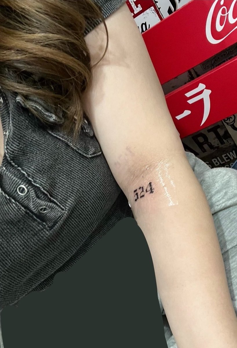 Yposu_Sub's tweet photo. そういえばmy tatoo
今はこれより3つ増えてる😗

意味込めて彫ったのに
もう覚えてないかも（笑） https://t.co/HK4pPRrJEn
