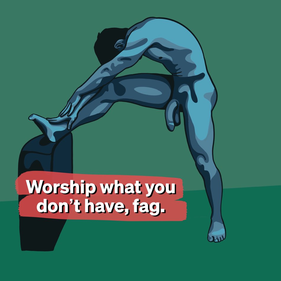 depraved_cunt's tweet photo. U can't stress this enough: We #fags r dependent on Men, bc They have something we don't have &amp; can't live w/o: COCKS! That's the main reason why Men r superior 2 us in the #malehierarchy &amp; why we r so eager 2 worship Them &amp; Their cocks!#fagology #cockworship #alphaadoration https://t.co/T99cSJudTe