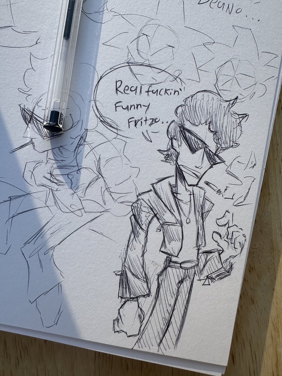 exittstarr's tweet photo. Deano #oc #sketch https://t.co/YxFuNyeFxC