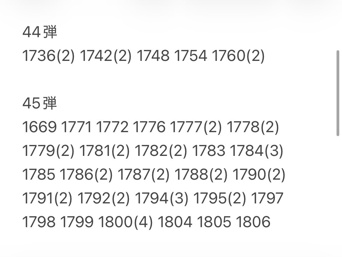ichikawa_08_'s tweet photo. 生写真

求)45弾 1775
　 46弾 1820 1824
　 47弾 1855
　    1弾 3 7 23 26 36
　　2弾 37 41 48 49 52 59 66 67 68 70 71 72

譲) 画像4枚の番号の生写真
　  もしくは1枚100円

()内の数字は複数枚あるものになります

8/12大宮 10/5武道館 10/24 25有明アリーナにてお渡しできます https://t.co/erXODsevWQ