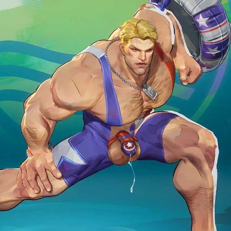 VentusBara's tweet photo. Really NetEase?! Look at these before and afters. Why give him the skin if you're just gonna cage (nerf) him?💗😩🤣
#bara #marvelrivals #captainamerica https://t.co/l1646uqWKW