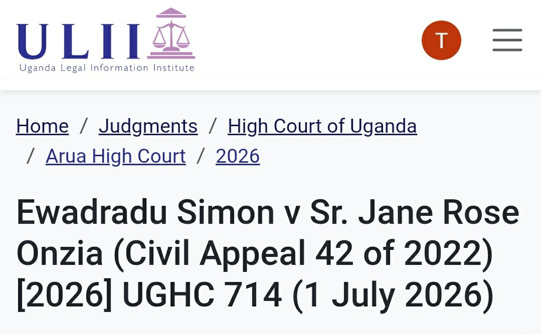 TriteLawUG's tweet photo. Magala J ✍️ Dismisses Appeal for want of prosecution where the Appellant failed to timely file and serve submissions as directed ✍️  Appellant had filed submissions out of time without leave of court and had failed to serve both the submissions and the record of appeal on the Respondent.

Relying on the decision of the Court of Appeal in His Highness the Kabaka of Buganda v Kibuule Ronald & Another, Civil Appeal No. 369 of 2021, where the Court ✍“The parties have not filed their submissions to date. In the absence of submissions, there is no basis and guidance on which the Court may make a decision on this Appeal. 

The failure of the parties to file submissions signifies that they were no longer interested in prosecuting their appeal.

 An Appeal can only be determined upon parties arguing the grounds of the Appeal by pointing out the decisions of the lower Court they are aggrieved with. These issues can only be responded to in their totality after parties guide the Court through their submissions in line with the remedies sought and the law.” (Emphasis added.)

Case link;

https://t.co/ZjDAQaLgc2