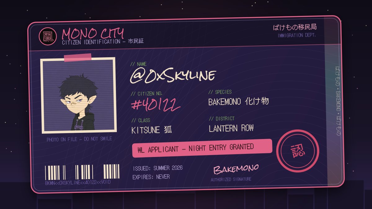 0xSkyline's tweet photo. @BakemonooNFT let's goo

@soulseekerzy 
@ValiantDrake4 https://t.co/avLek3L51g