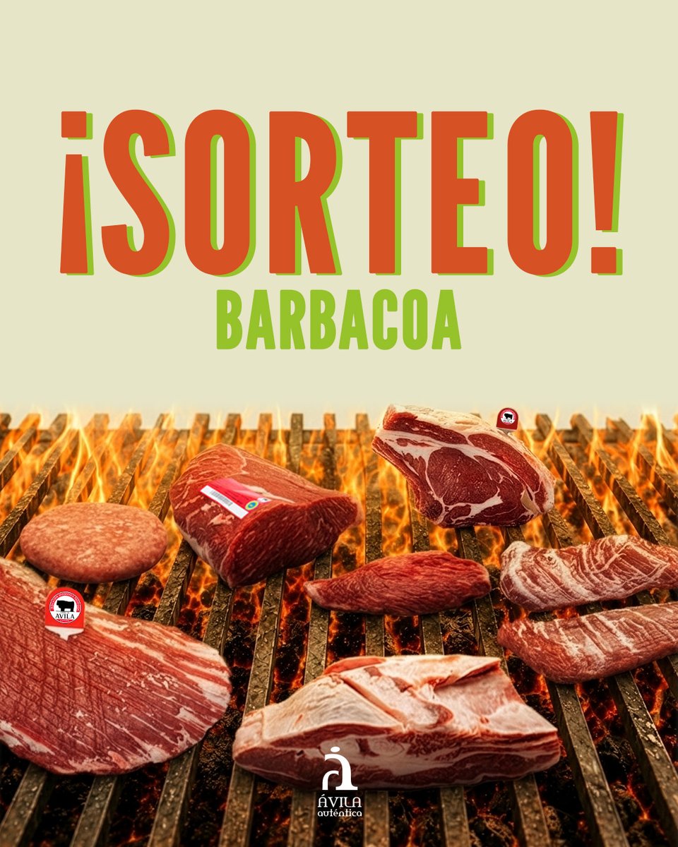 Avilaautentica1's tweet photo. 💚 SOOOORTEO 💚

Sorteo para los amantes de la buena carne, lote de carnes de Carnicas Roal  para que le pongas sabor auténtico a tus barbacoas este verano 🥩🔥

¿Cómo participar?
1️⃣ Da 👍💚 a esta publicación
2️⃣ Síguenos en @avilaautentica
3️⃣ Comenta con quién compartirías esta delicia a la parrilla

📆 Tienes hasta el 14 de julio a las 23:59h para participar
💥 ¡Cuantos más comentarios, más posibilidades de ganar!

🔗 BB.LL disponibles en el link de la bio

#ÁvilaAuténtica #Sorteo