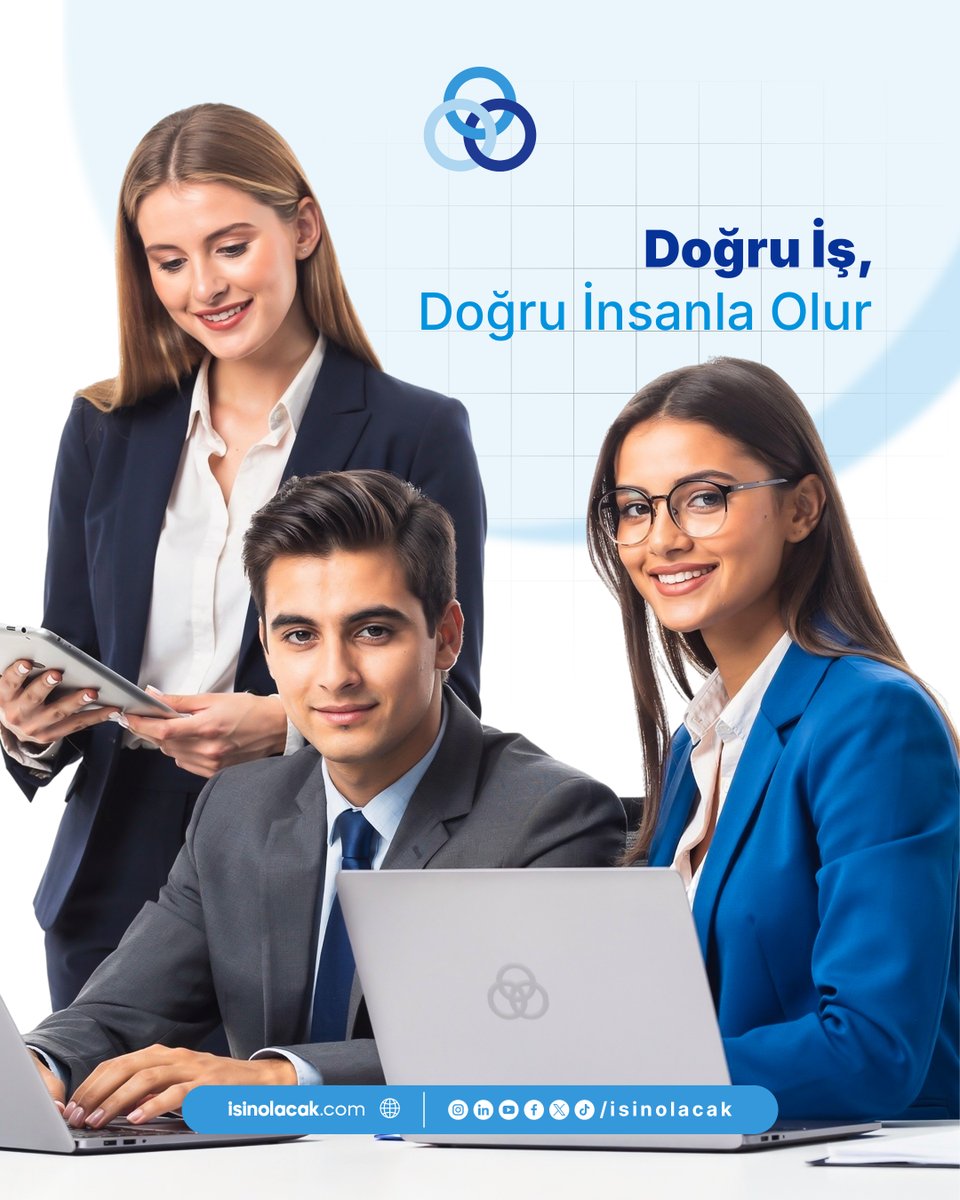 isinolacak's tweet photo. Başarılı ekiplerin temelinde doğru insan vardır.

İşin Olacak, işverenlerle uygun adayları bir araya getirerek işe alım süreçlerini  verimli hale getirir. Doğru iş, doğru insanla olur.
#işinolacak #senindeişinolacak #işfırsatları #işilanları https://t.co/KXsJWyv1Tk