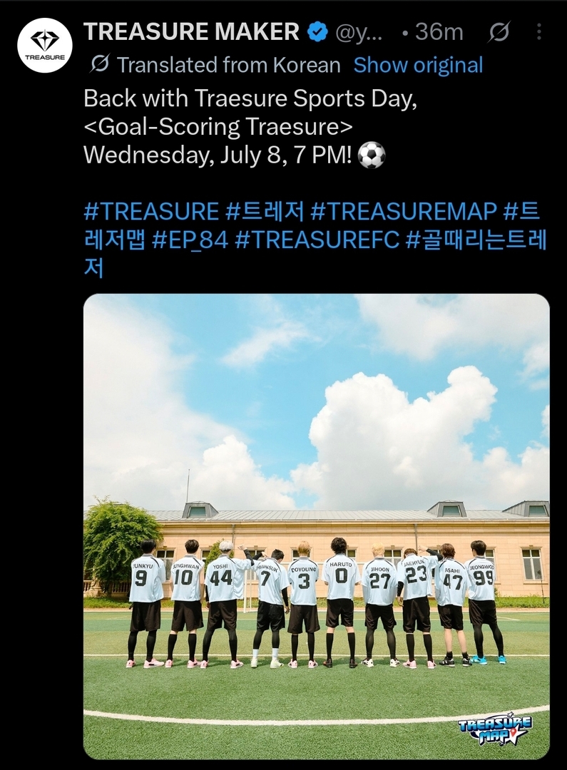 treasuremenfess's tweet photo. Selain teume! yang punya banyak nama
TREASURE juga ternyata 😭😭😭🙏 https://t.co/9jhN4m0SWg