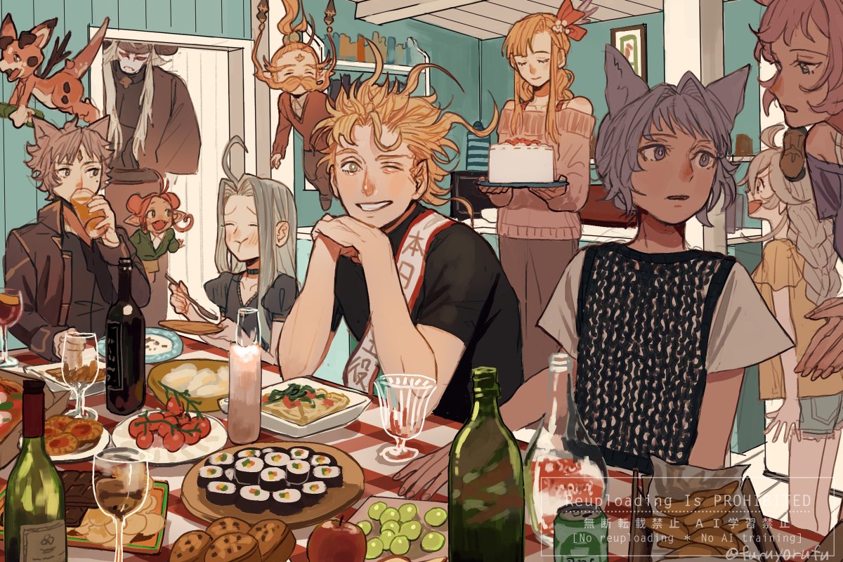 furuyorufu's tweet photo. Happy Siete Day~ #シエテの日 https://t.co/MBtrisioHj