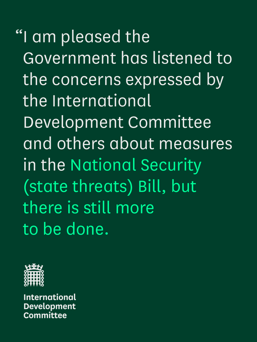 International Development Committee tweet media